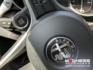 Alfa Romeo Giulia Start/ Stop Button - Genuine Part - Black